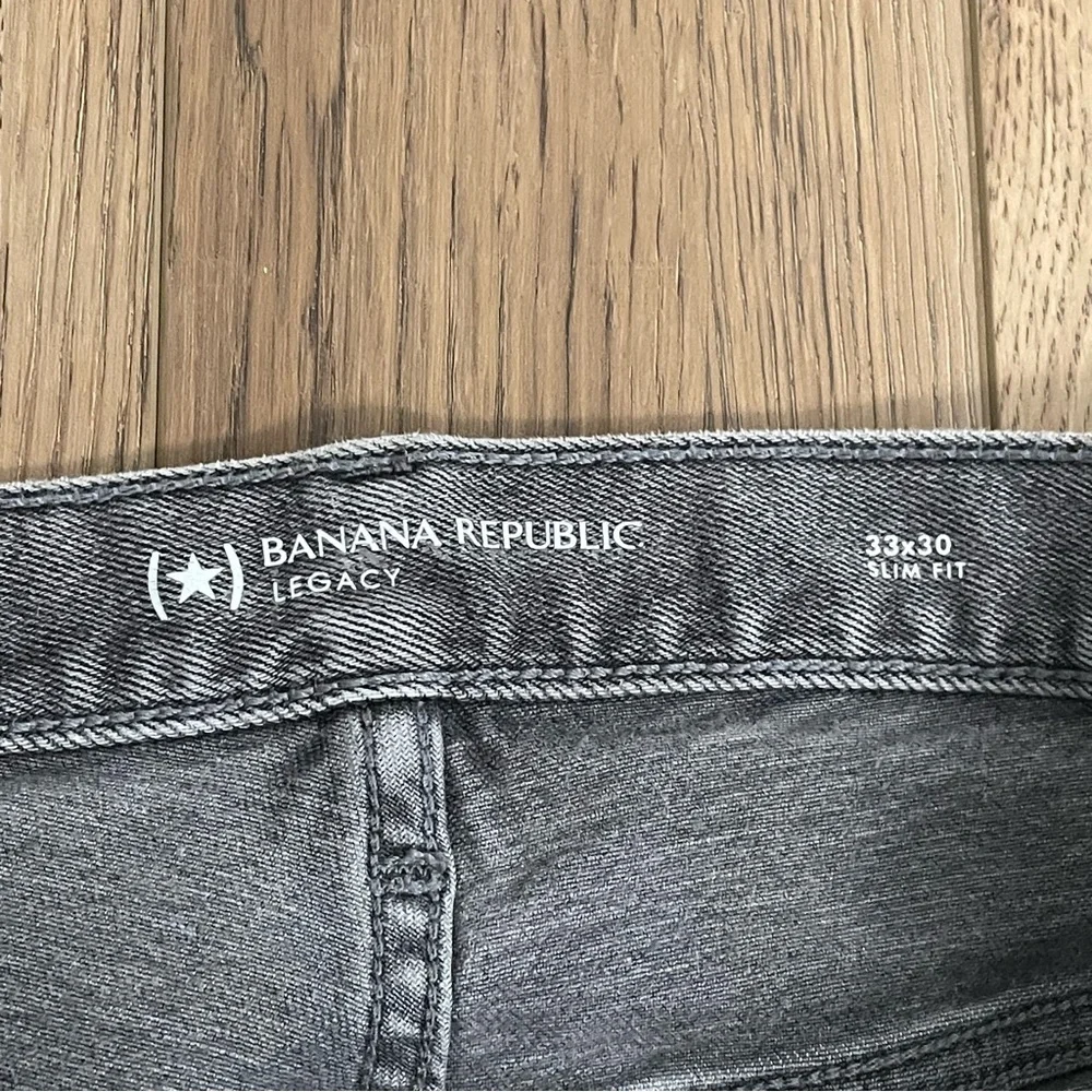 Banana Republic Black Washed Slim Fit‎